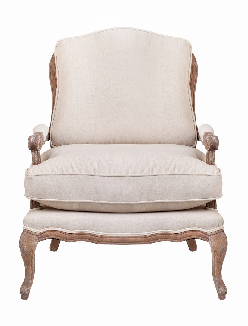 купить красивое Мягкое полукресло с подлокотниками Niro Rattan Beige в Краснодаре