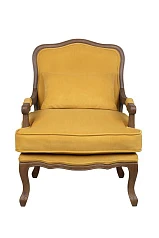 Мягкое полукресло с подлокотниками Nitro Yellow на заказ в Краснодаре