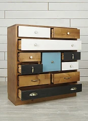 стильный Комод для белья «Aquarelle Birch» 10 ящиков арт RE-19ETG/4 на заказ в Краснодаре