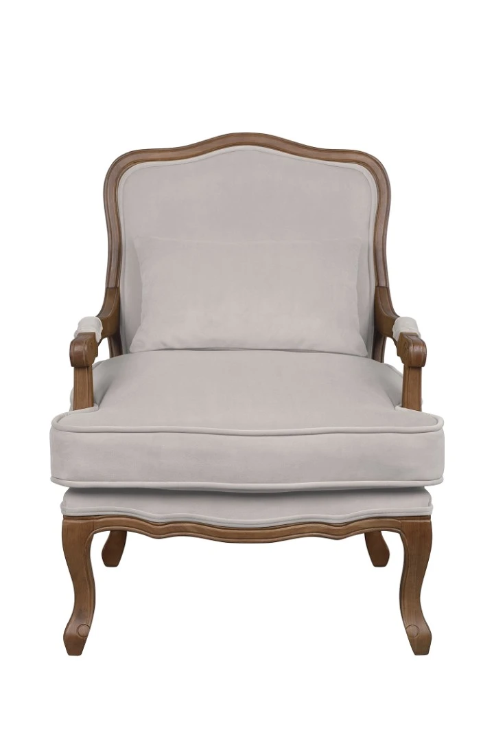 купить стильное Мягкое полукресло с подлокотниками Nitro Grey в Краснодаре