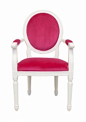 Мягкий стул с подлокотниками Diella Pink на заказ в интернет-магазине в Краснодаре