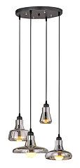 Люстра Boretto Smoke Glass Round на заказ в Краснодаре