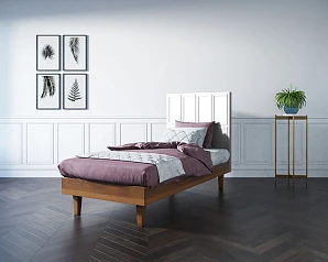 стильные Кровать "Andersen" 120х190 см арт AN120WH в Краснодаре