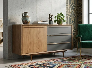 заказать Комод "Бруни (Bruni)" с ящиками и дверкой арт BR-02/7005 в Краснодаре