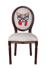 купить красивый Стул Volker Bulldog Print в Краснодаре