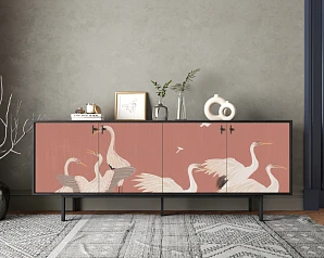 купить стильный Комод с четыремя дверками "Emerson" арт EM01/Art16 в интернет-магазине в Краснодаре