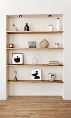 фото 900743 Встраиваемый светильник PINEDA, 4,9W (LED), 3000K, IP20, IP44, ?78, пластик, черный в интерьере в Краснодаре