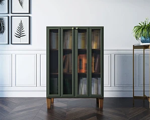 Шкаф-буфет "Andersen" малый с рифлеными стеклами арт AN18/1 в Краснодаре