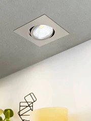 заказать 98304 Светодиодный встраиваемый светильник SALICETO димм. с рег-кой, 6W(LED), 88х88, 380lm, 3000K в интернет-магазине в Краснодаре