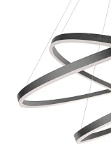 купить Люстра Orblaze 3 rings 1000 black в Краснодаре