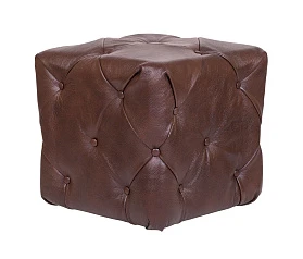 заказать Дизайнерский пуф Amrit Brown Leather в Краснодаре