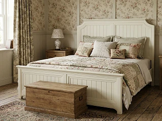 Бежевая кровать "Оливия (Olivia)" 160х200 арт GA3001/16C