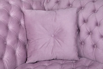 купить Двухместный диван Lina розовый в интернет-магазине в Краснодаре