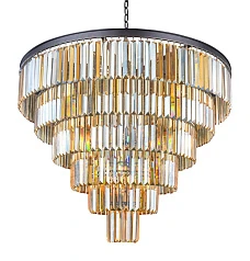 Люстра Odeon 6 Rings Amber в Краснодаре