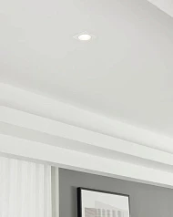 заказать 900454 Встраиваемый светильник CAROSSO, 35W (GU10), L93, B93, H25, алюминий, белый / пластик, белый в Краснодаре