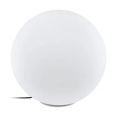 купить красивые Уличный напольный светильник MONTEROLO-Z, E27, 1X9W, IP65, H600, ?600, пластик, белый в интернет-магазине в Краснодаре