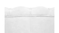 заказать Низкое кресло ракушка Pearl White на черных ножках в Краснодаре