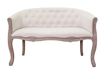 фото Дизайнерский двухместный диван Kandy Double Beige в интерьере в Краснодаре