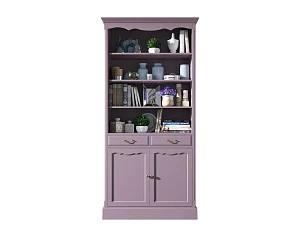 красивый Книжный шкаф "Leontina Lavanda" арт ST9330L в Краснодаре