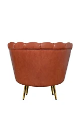 Низкое кресло ракушка Pearl Brown в Краснодаре