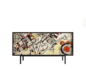 Комод две дверки и три ящика "Emerson" by Kandinsky арт EM08/Print_01 в интернет-магазине в Краснодаре