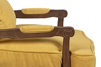 Мягкое полукресло с подлокотниками Nitro Yellow на заказ в Краснодаре