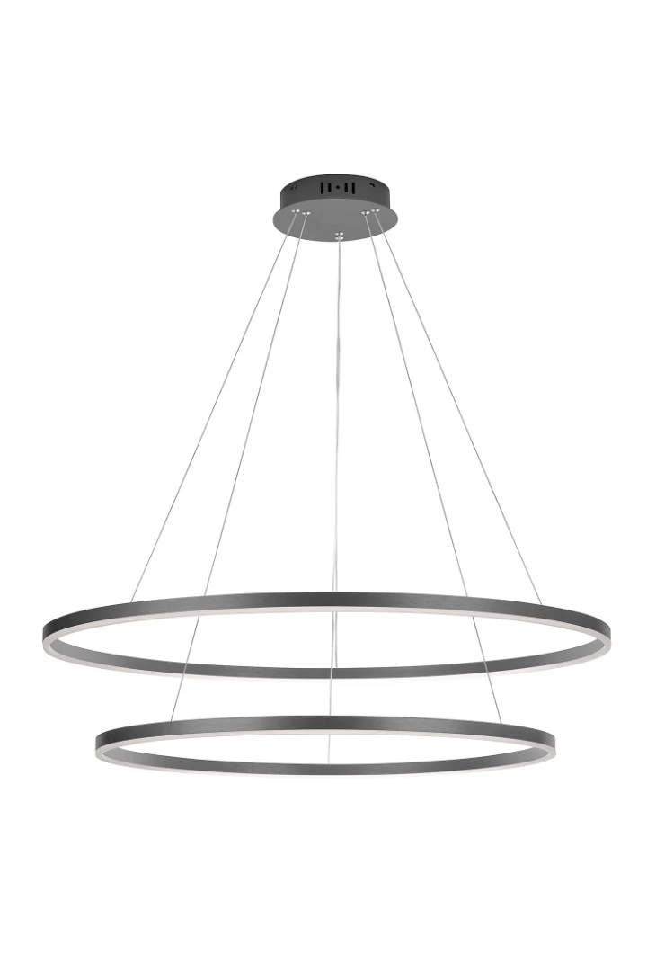 купить Люстра Orblaze 2 rings 800 black в Краснодаре