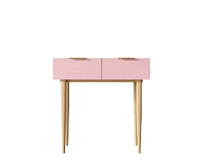 стильный Консоль с двумя ящиками "Line" LN16/GR1/pink на заказ в Краснодаре