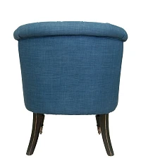 фото Низкое кресло каминное Aviana Indigo синий в Краснодаре