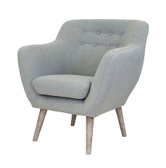 Низкое кресло Fuller Grey в Краснодаре