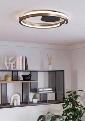 901825 Светодиодный настенно-потолочный светильник с регулировкой цветовой температуры MEZZOMONTE, 1X20W 1X20W(LED LED), 2700-6500K, 2220 2220lm, алюм в Краснодаре