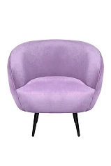 заказать Мягкое кресло Benee Purple на черных ножках в Краснодаре