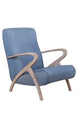 Низкое кресло Fobos blue в Краснодаре