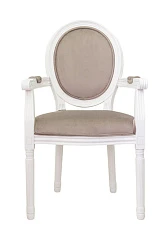 красивый Мягкий стул с подлокотниками Volker Arm Taupe в Краснодаре