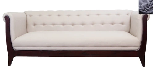 фото Классический диван Delvin темно серый в Краснодаре