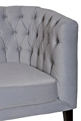 заказать стильные Прямой двухместный диван Harry серый в Краснодаре