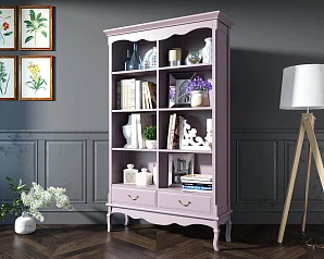 красивый Стеллаж Leontina Lavanda двойной арт GS27/2L в Краснодаре