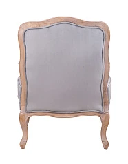 купить красивое Мягкое полукресло с подлокотниками Nitro Grey Velvet в Краснодаре