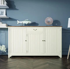 Бежевый комод Olivia 3 двери/1 ящик арт GA5005B в интернет-магазине в Краснодаре