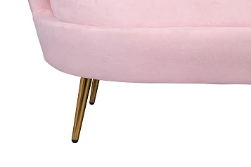 Дизайнерский диван Pearl Triple Pink в интернет-магазине в Краснодаре