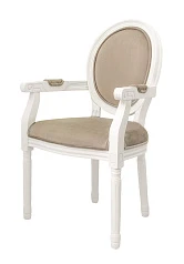 купить красивые Мягкий стул с подлокотниками Volker Arm Taupe в интернет-магазине в Краснодаре