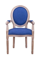 Мягкий стул с подлокотниками Volker Arm Original Blue в Краснодаре