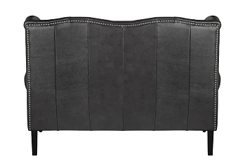 Кожаный дизайнерский диван Royal Sofa Black в Краснодаре