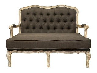 фото Прямой диван модерн Yareli Brown V2 коричневый в Краснодаре