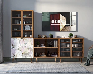 красивый Буфет "Berber" с дверками малый принт 31 арт BB37/Print_31 на заказ в Краснодаре
