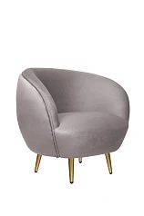 красивые Мягкое кресло Small Benee Grey в Краснодаре