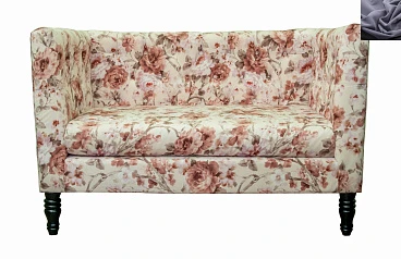 красивые Диван Rose Flower в современном стиле темно серый в Краснодаре