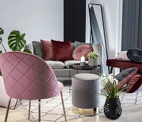 заказать Пуф GAMBY HOUSE NORDIC серый арт 1504022 в Краснодаре