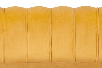 фото Дизайнерский диван Pearl Triple Yellow в интерьере в Краснодаре
