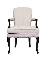 стильное Мягкое полукресло с подлокотниками Anver Beige and Black в Краснодаре